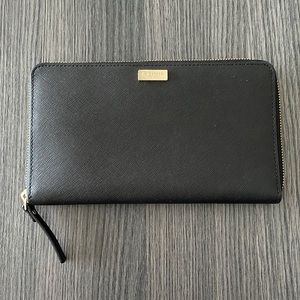 Kate spade black wallet